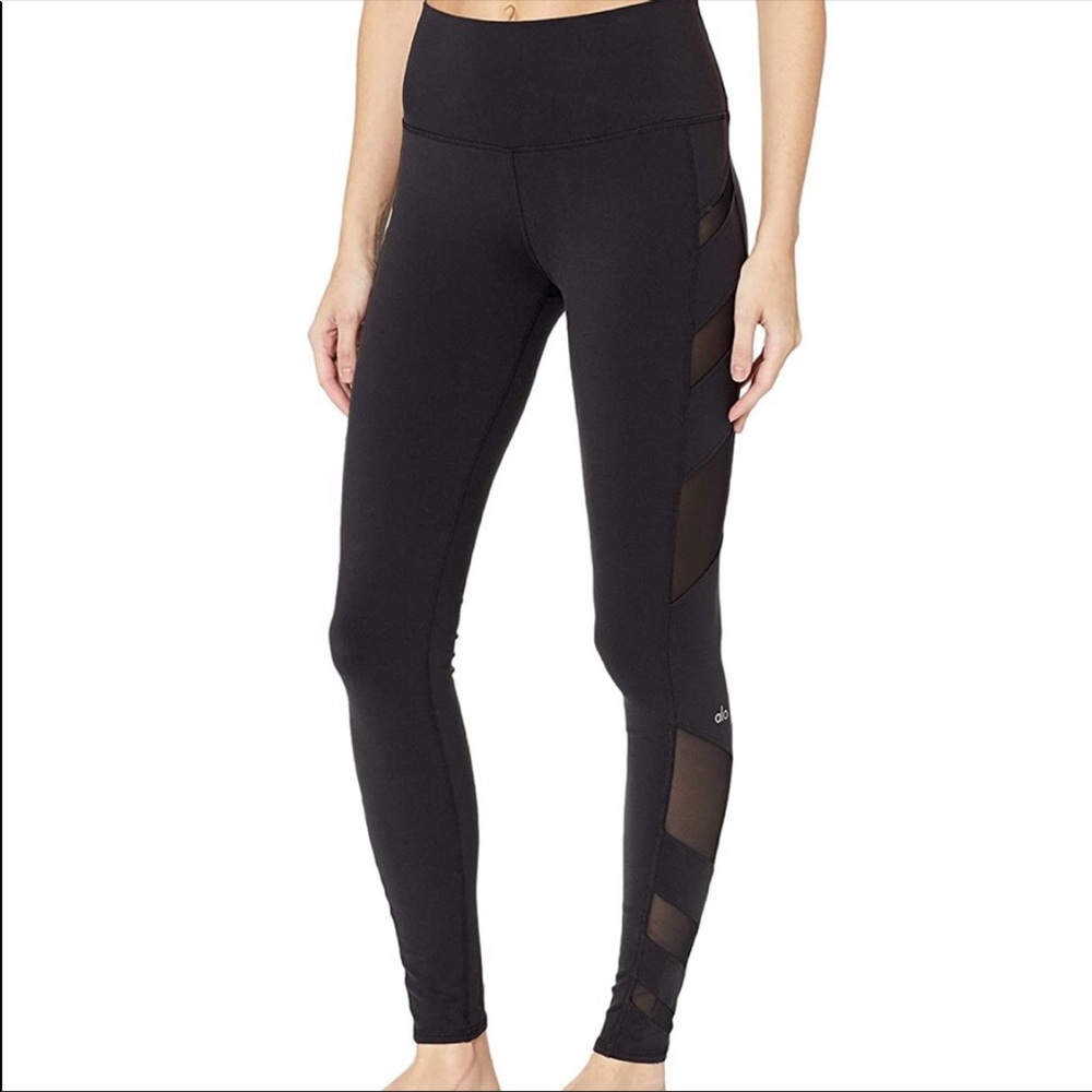 Alo Yoga Compression Side Mesh Panel Legging